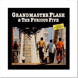 grandmaster flash walk Posters and Art